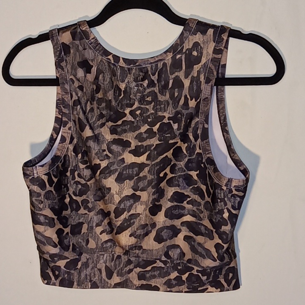 Animal Print Workout Tank - Picture 3 of 5